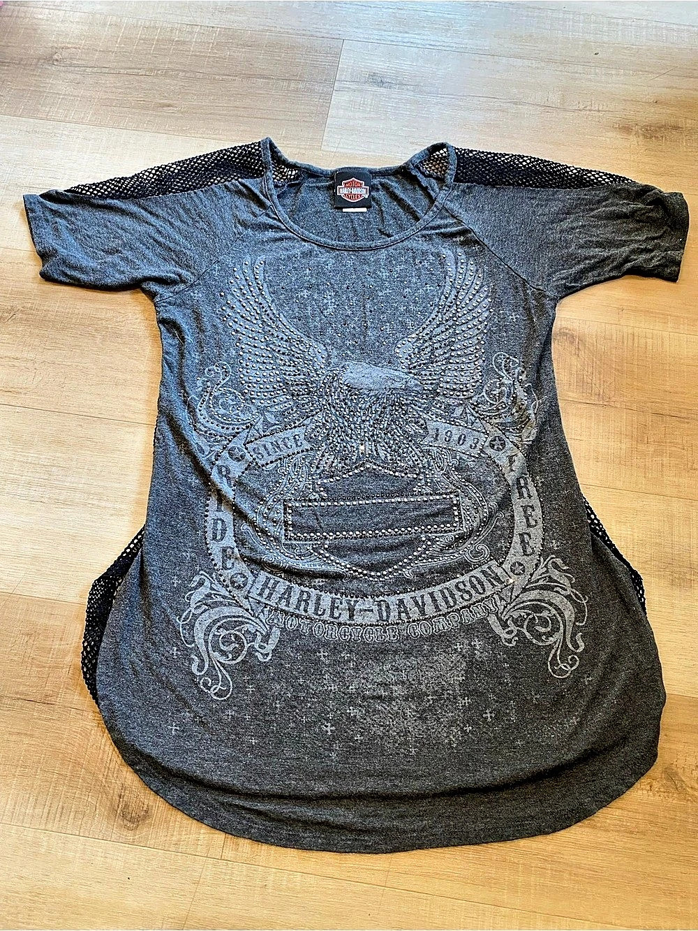 Harley-Davidson Graphic Short Sleeve Tee Y2K